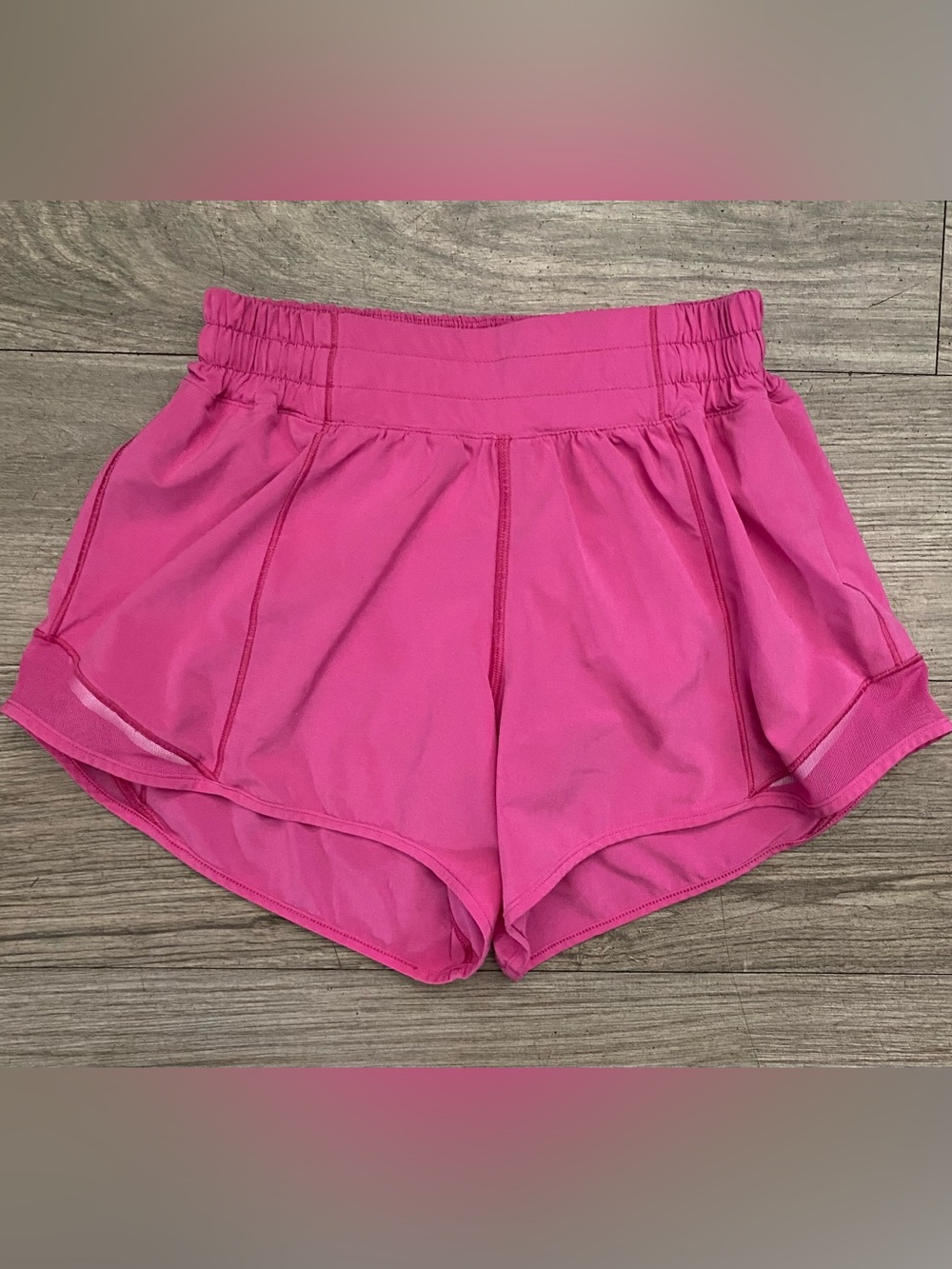 lululemon athletica Vibrant Pink Athletic Shorts